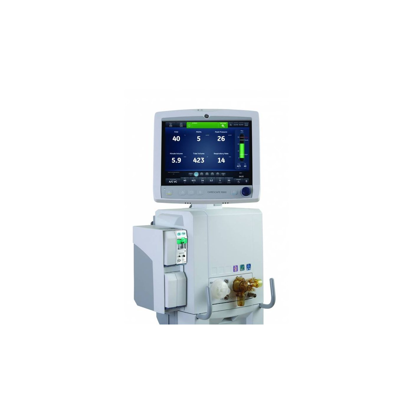 Аппарат ИВЛ GE Carescape R860