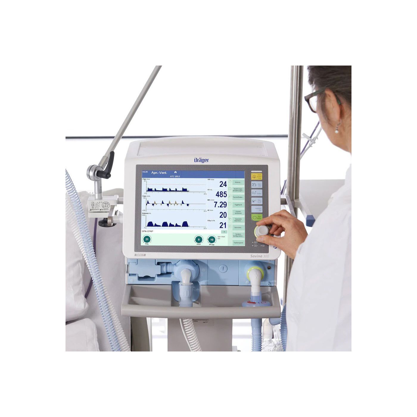 Dräger Savina 300 Select Аппарат ИВЛ