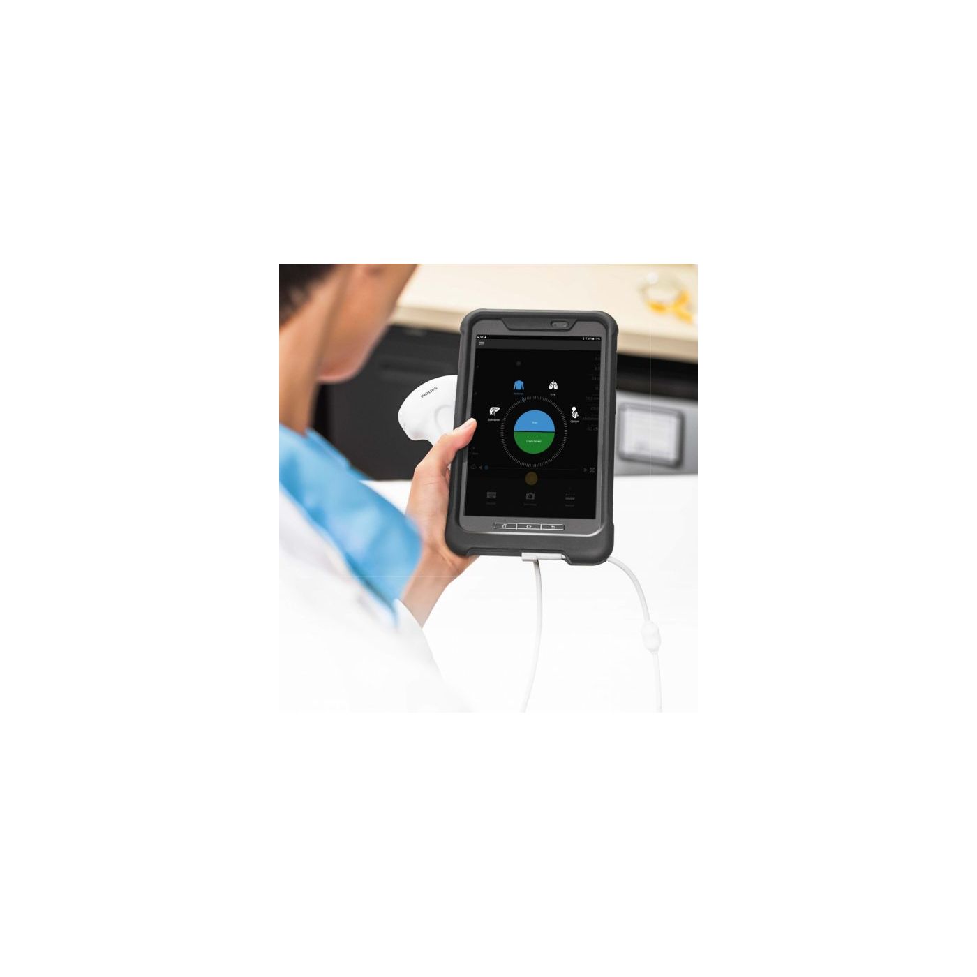 Мобильная ультразвуковая система Philips Lumify