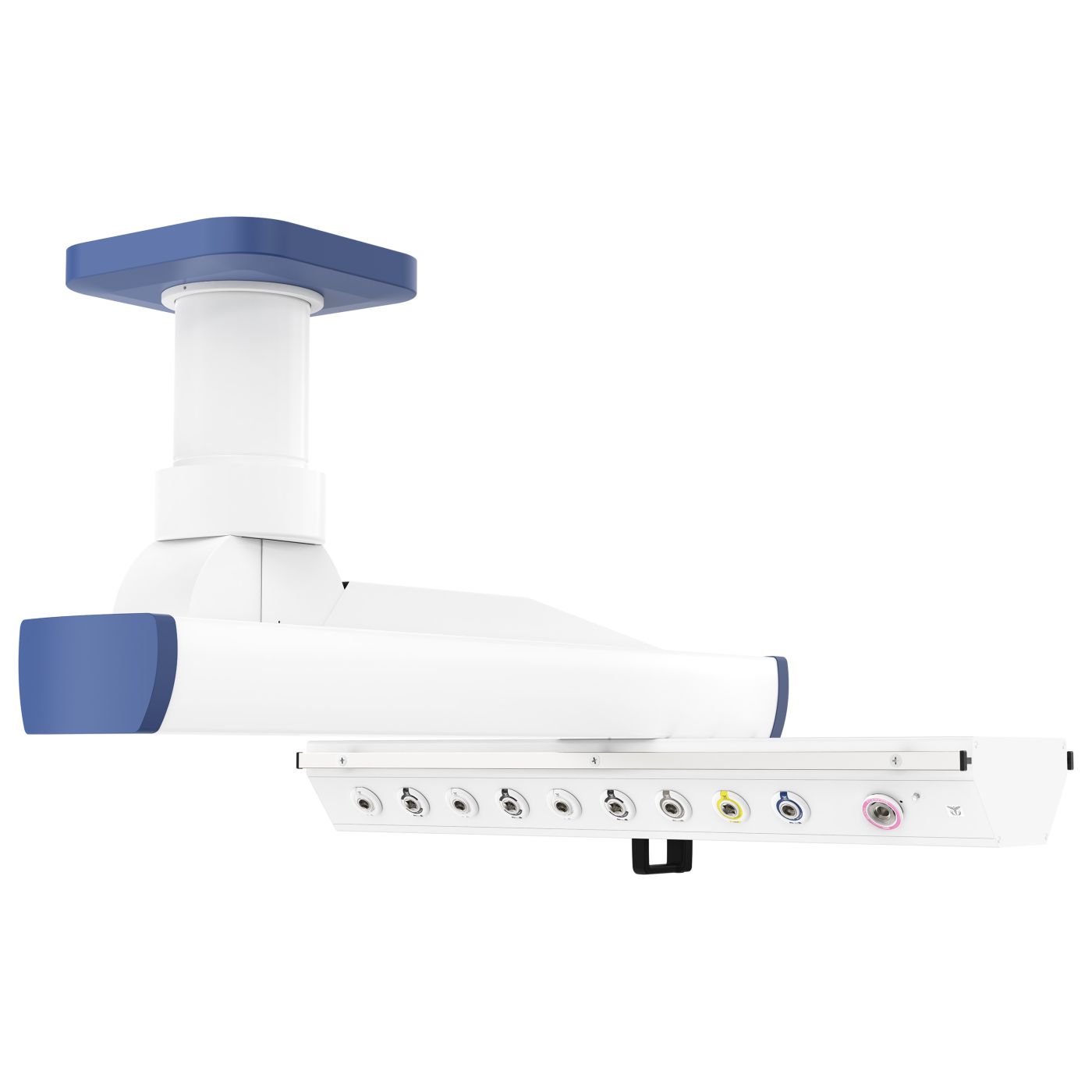 Потолочная медицинская консоль CADUCEUS C1E-AL одноплечевая