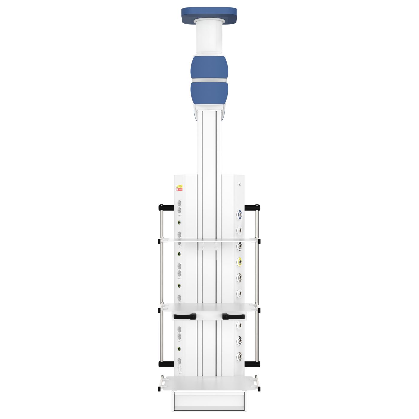 Потолочная медицинская консоль CADUCEUS C2-V двухплечевая