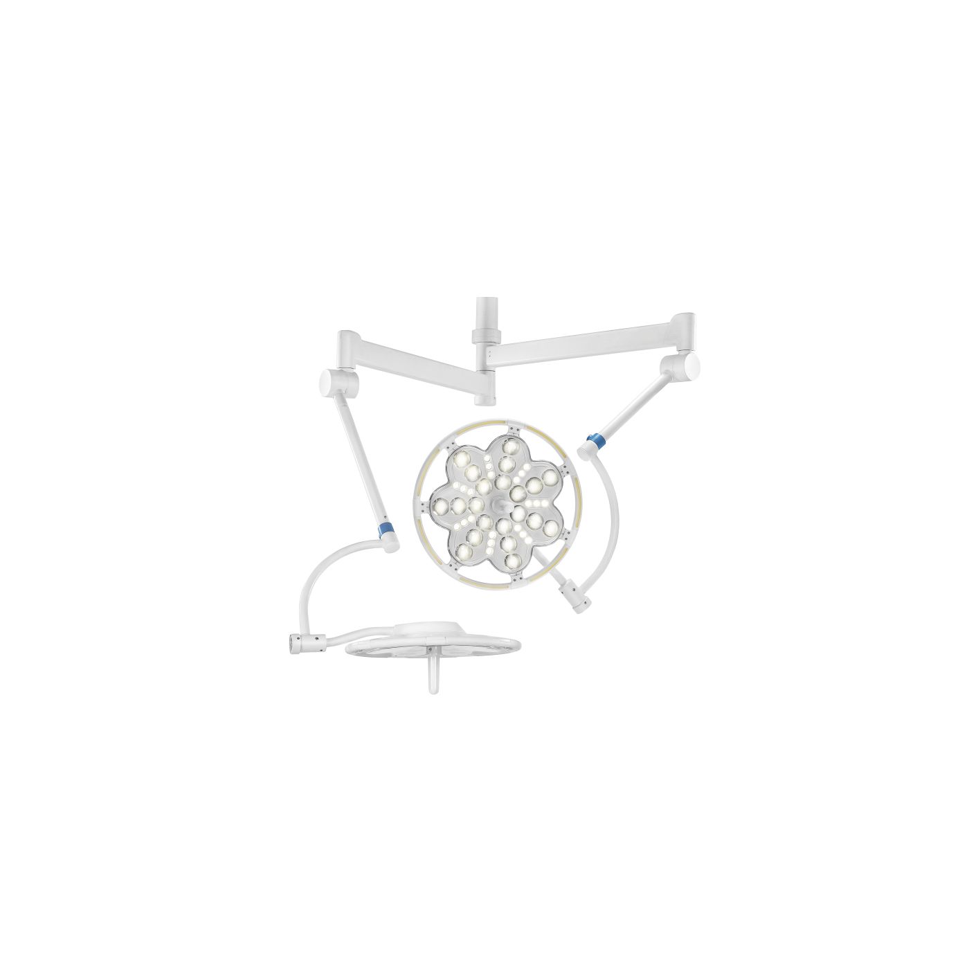 Светильник операционный ЭМАЛЕД 300/300 потолочный двухкупольный