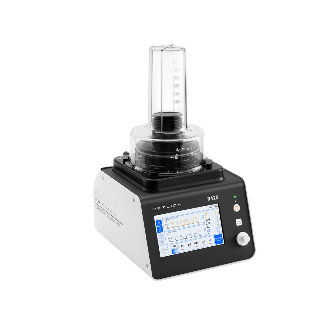 Аппарат ИВЛ VETLIGA R420