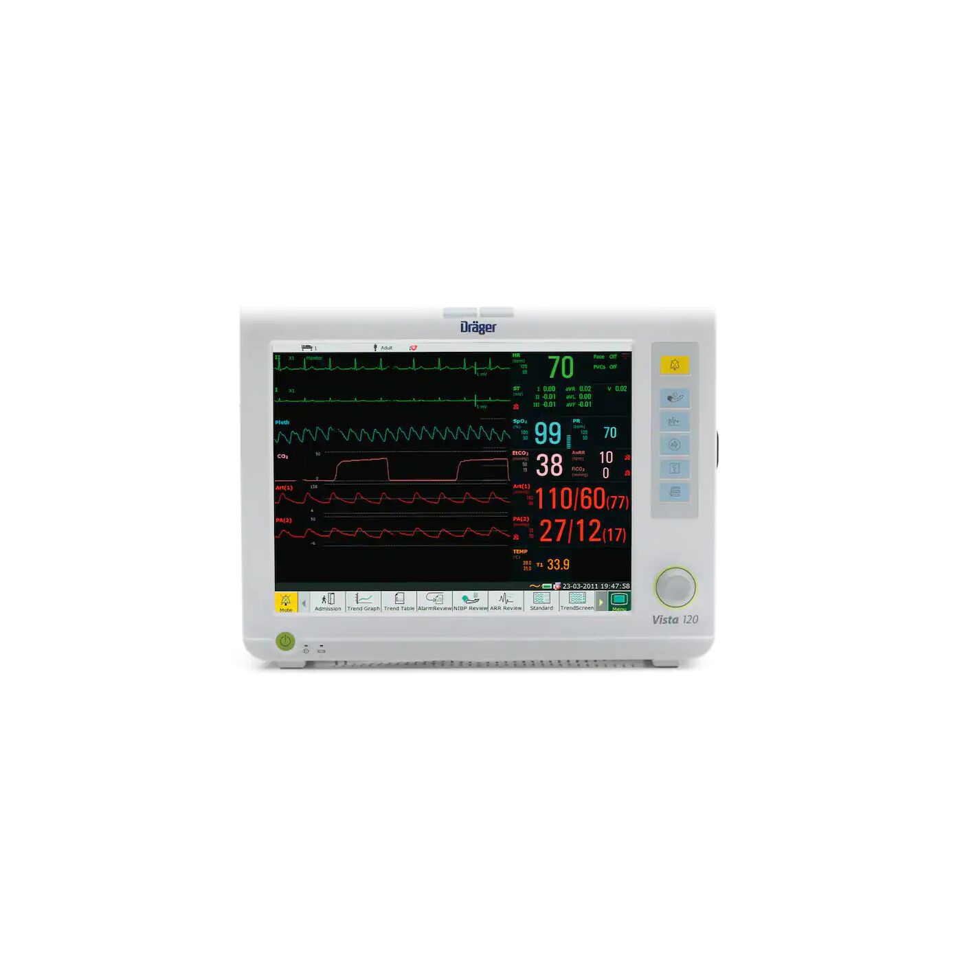 Универсальный монитор пациента Dräger Vista 120/120S